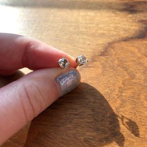 Pandora crystal earrings